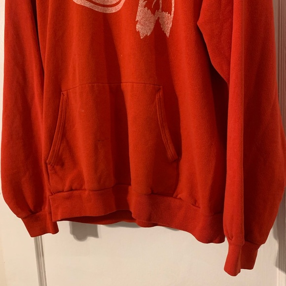 Vintage Hanes University of Utah Logo Hoodie Sz L - Picture 5 of 8